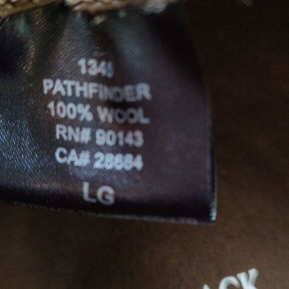 Outback Trading Company Pathfinder Tassy Crusher Wool Hat - Picture 4 of 15